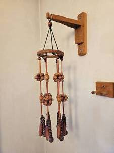 lot 79 image: Primitive Beaded Door Chime