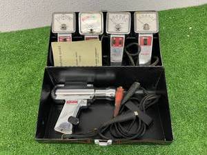 lot 20 image: Firestone Tunemaster Metal Box Full of Auto Testers
