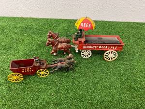 lot 25 image: Cast Iron Toys