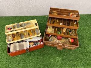 lot 121 image: Tackle Boxes & Contents