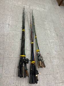 lot 123 image: Fishing Rods & Reels
