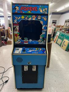 lot 150 image: Popeye Nintendo Stand Up Arcade Game - Works