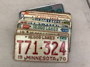 lot 152 image: License Plates