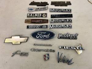 lot 207 image: Auto Dealer Car Badges & Emblems
