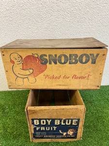 lot 220 image: Wood Shipping Boxes