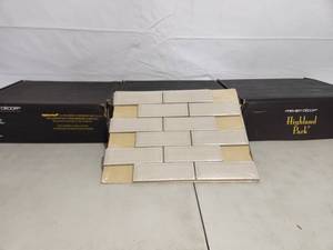 3 boxes porticio pearl 2x6 beveled mosiac tile