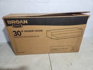 Black 30 range hood