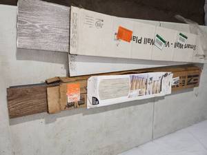 4 packs peel and stick vinyl wall planks
