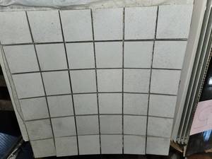 4 boxes stonewall white mosaic tile