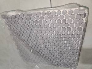 9 sheets grey penny rounds
