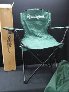 lot 34 image: NIB REMINGTON CAMP CHAIR