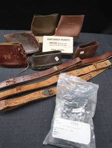 lot 116 image: VINTAGE RIFLE BUTT PLATES