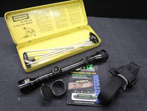 lot 126 image: SCOPE, CLEANING KIT AND MORE
