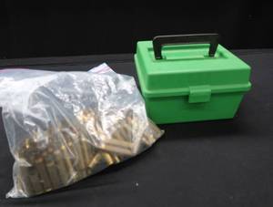 lot 173 image: CASE GUARD AND 30-06 BRASS CASINGS