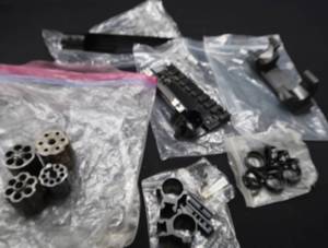 lot 177 image: MISCELLANEOUS LOT OF GUN PARTS