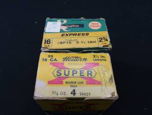 lot 179 image: REMINGTON 16 GAUGE RELOADS