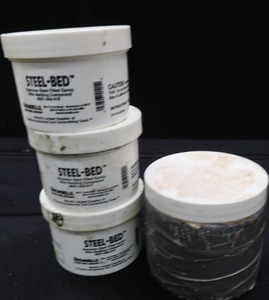 lot 205 image: BROWNELLS STEEL-BED EPOXY