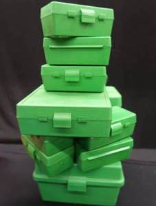 lot 212 image: FANTASTIC LOT OF MTM CASESGREEN 