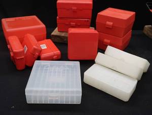 lot 213 image: HUGE LOT OF MTM CASES FOR AMMUNTION