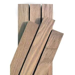 lot 156 image: (10 box lot) Weaber Slat Walls  Prefinished Oyster Red Oak 14 in. x 2 in. x 3 ft. (200 S.F)