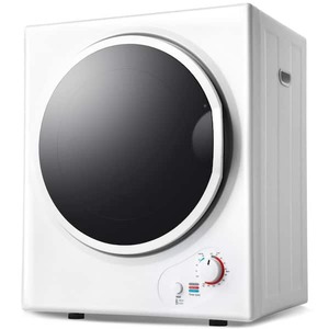 lot 181 image: 1.5 cu.ft 120 V 850 W White Portable Electric Dryer