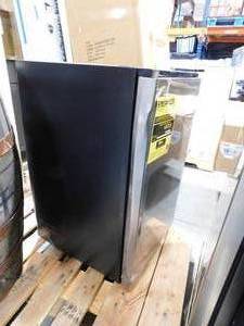 lot 12 image: 4.3 cu. ft. Mini Refrigerator in Stainless Steel, ENERGY STAR, used