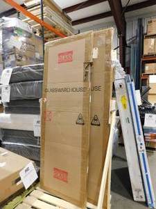 lot 29 image: Lot of Two Glass Panels