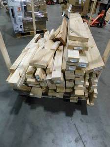 lot 138 image: Pallet Lot of Misc. Wood Products.