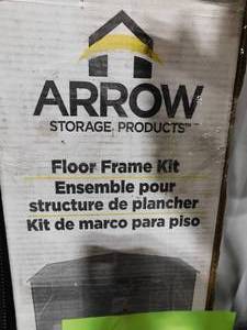 lot 125 image: Arrow Floor Frame Kit 10 ft. x 12 ft.