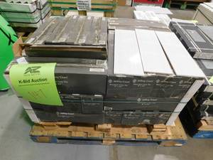lot 147 image: Moonlight Gray 6 in. x 20 in. Glossy Ceramic Wall Tile 36 box case lot387 sq ft