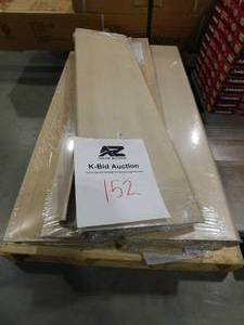 lot 152 image: 14 tread lot- Cap A Tread VesinetElla By OkBldr Pss HckLxrs Pn 47in.Lx12.15in.Wx2.28in.T Laminate Stair Tread and Reversible Riser Kit