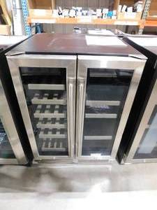 lot 178 image: BODEGA COOLER 23.4 W 57 Cans (12 oz.)19 bottles  4.1 Cubic Feet Beverage Cooler