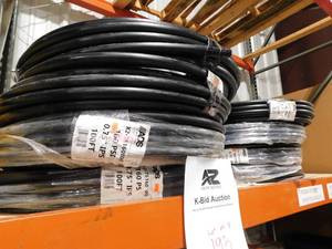 lot 193 image: 8 rolls of 34  x 100 feet 160psi water line