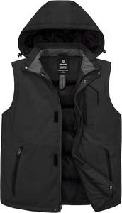 wantdo Mens Warm Winter Vest  S