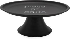 Rustic Black Cake Stand,