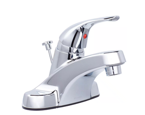 2 Pack 4in Bath Faucets Chrome