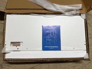 lot 46 image: Qualikraft Vanity Desk - White
