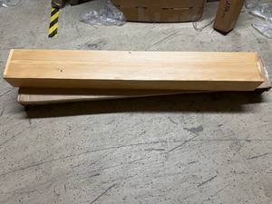 lot 52 image: Avana 60 Fireplace Mantle - Rustic Brown
