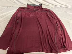 lot 90 image: Storm Creek Maroon Quarter Zip - 4XL