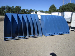 lot 5 image: (2) Steel Parts Storage Racks 44x90x61