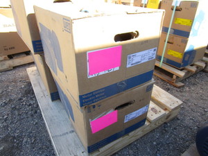 lot 64 image: (2) WEG 5hp Motors (see pictures for specs)