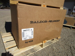 lot 73 image: Baldor 25hp Motor (see pictures for specs)