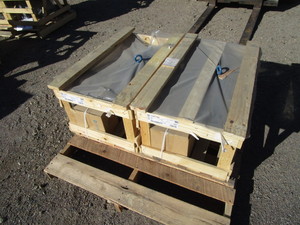 lot 84 image: (2) WEG 15hp Motors (see pictures for specs)