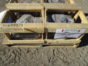 lot 85 image: (2) TECO 5hp Motors (see pictures for specs)