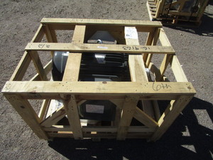 lot 102 image: TECO 40hp Motor (see pictures for specs)