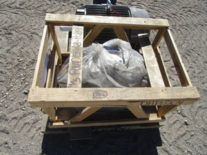 lot 105 image: TECO 20hp Motor (see pictures for specs)