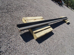 lot 23 image: 8 Steel Channel Iron 38 2 12 Leg 20