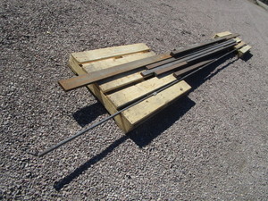 lot 24 image: Misc. Steel Bar Stock & Square Stock 8 to 20
