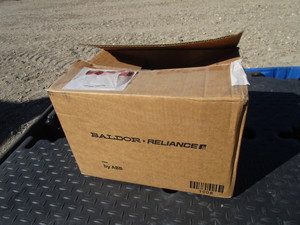 lot 55 image: Baldor 12hp Motor (see pictures for specs)