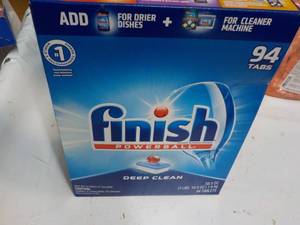 lot 17 image: Finish Dishwasher Tablets...